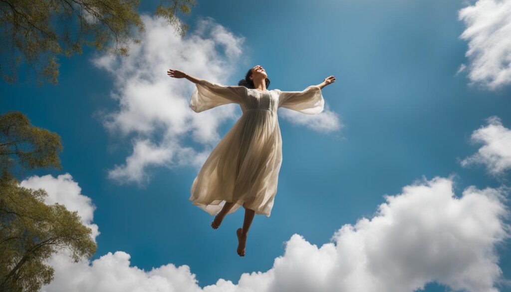 dream interpretation flying without wings