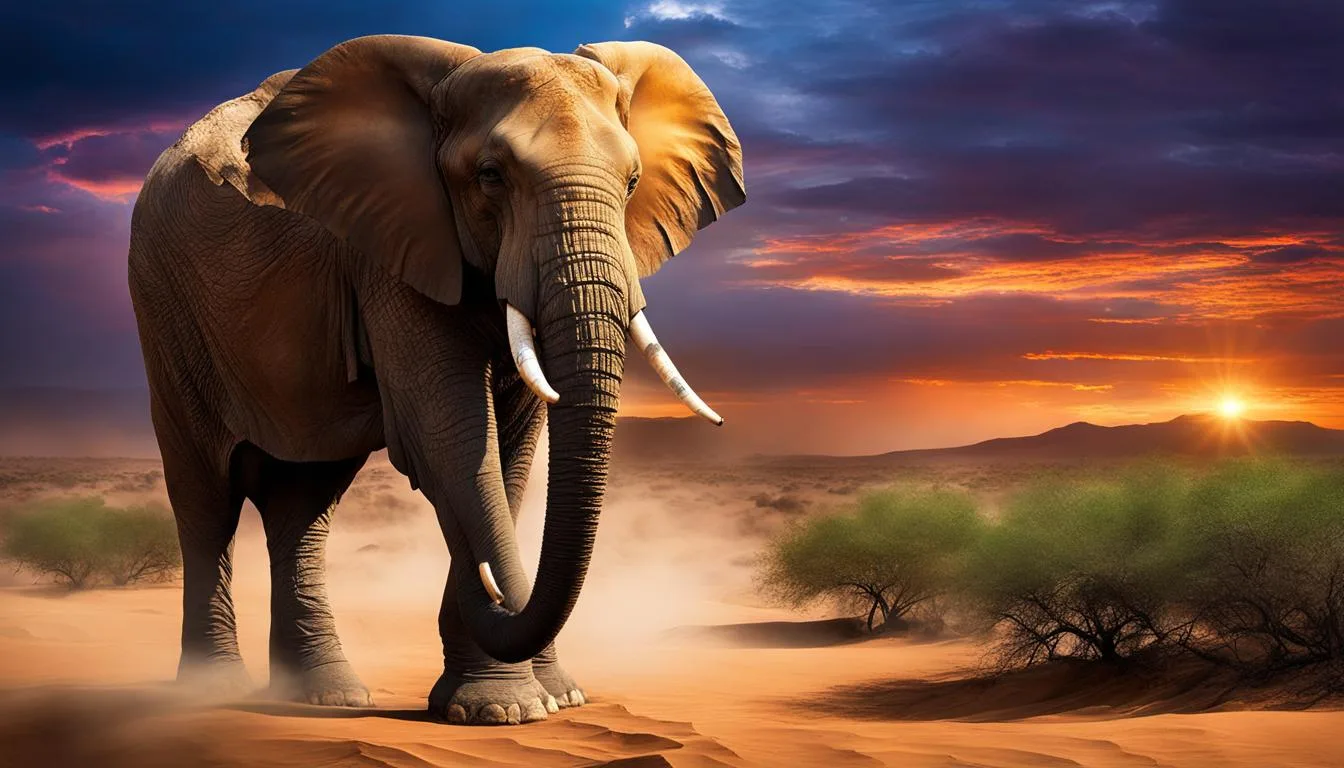 biblical meaning of an elephant in a dream