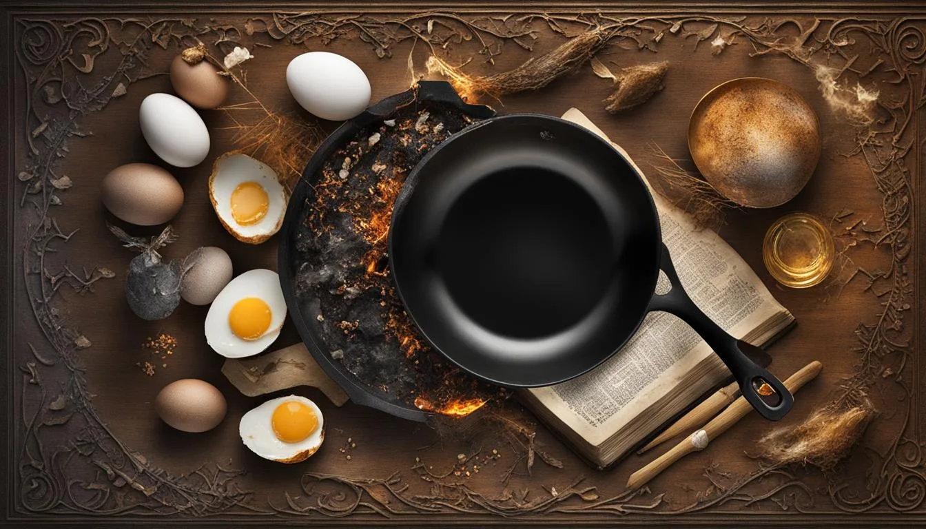 biblical meaning of frying eggs in a dream