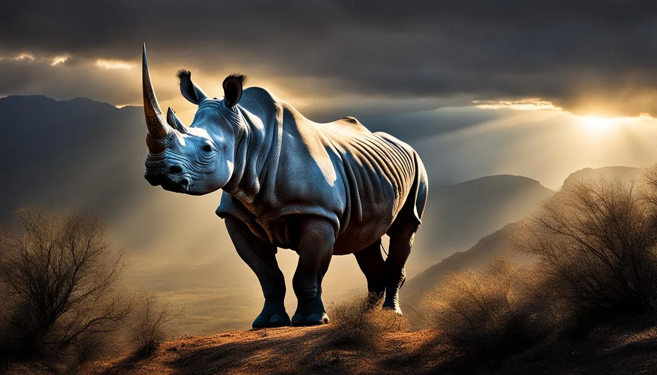 biblical meaning of rhino in a dream