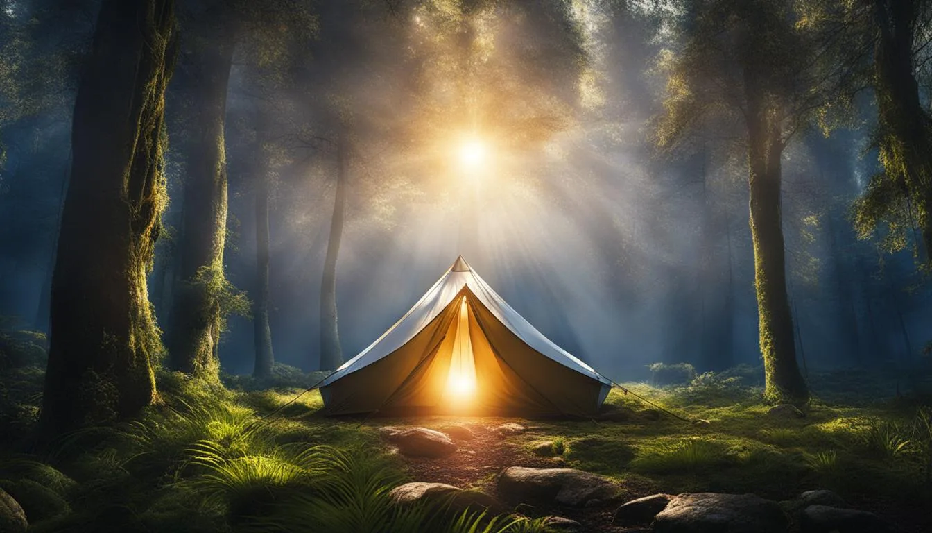 biblical meaning of tent in a dream