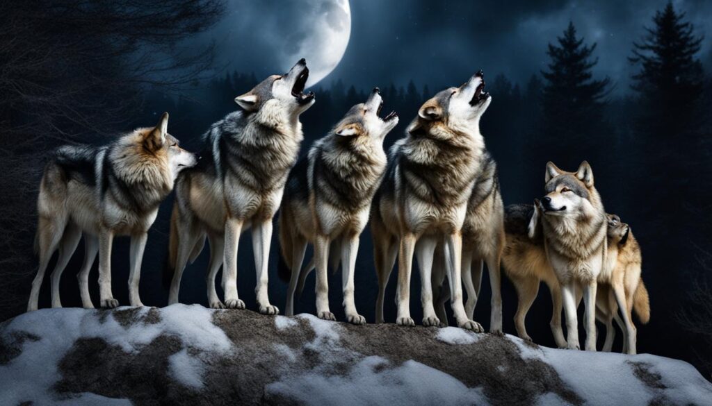 dream interpretations wolf pack