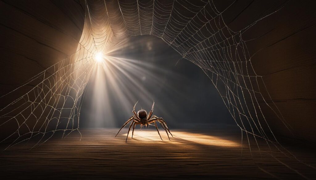 symbolic meanings of spiders in the Bible