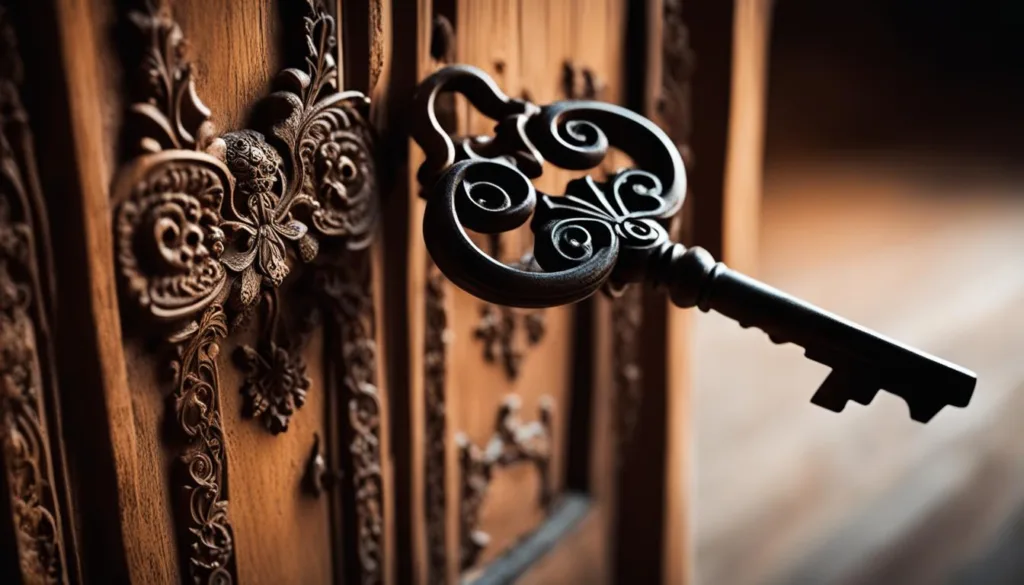 symbolism of locked doors