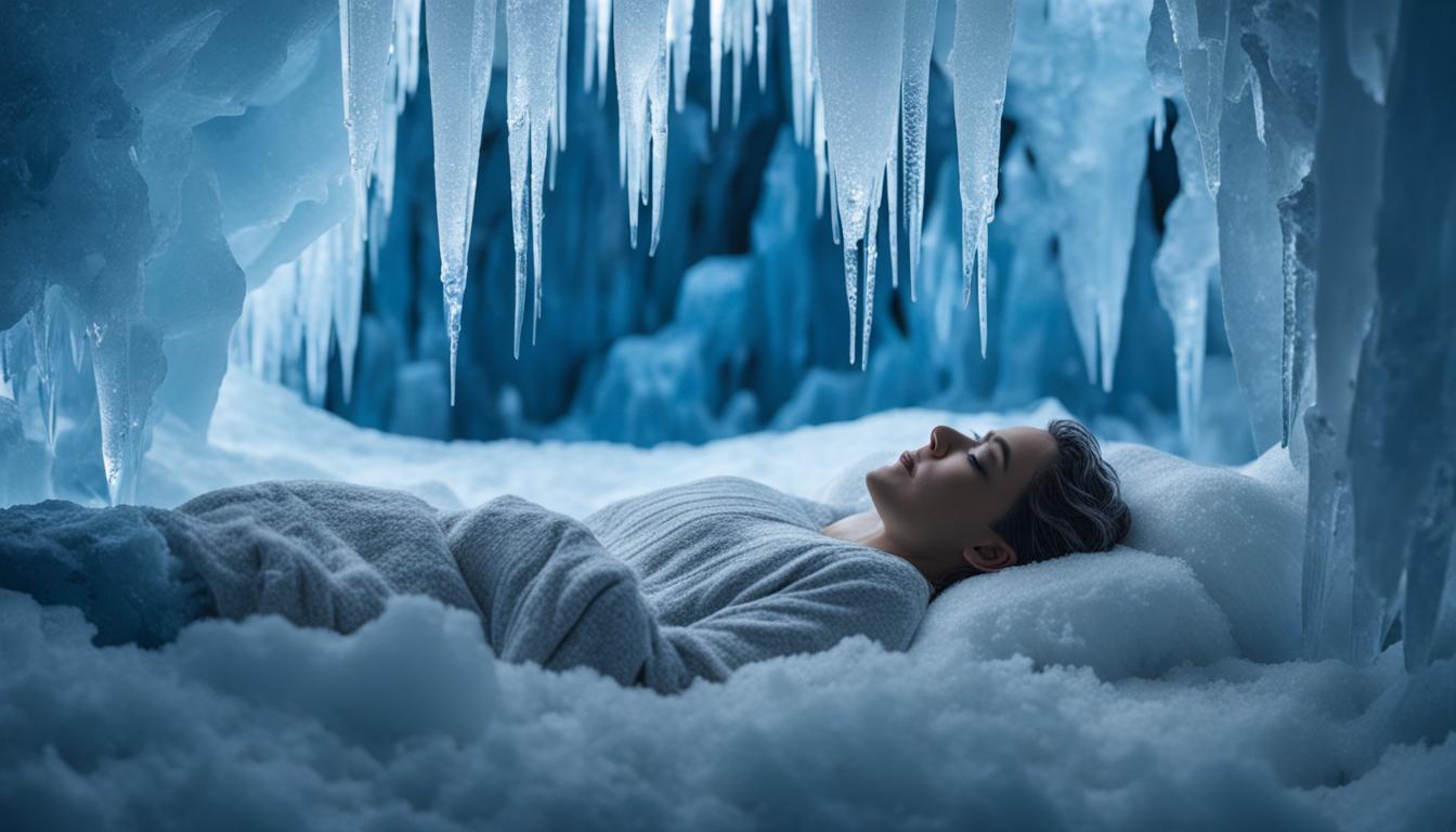 what does dreaming of ice mean