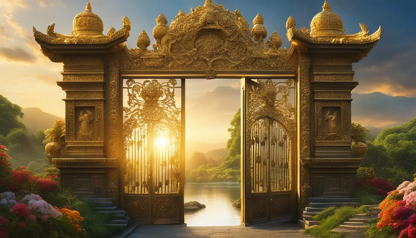 biblical meaning of a gate in a dream