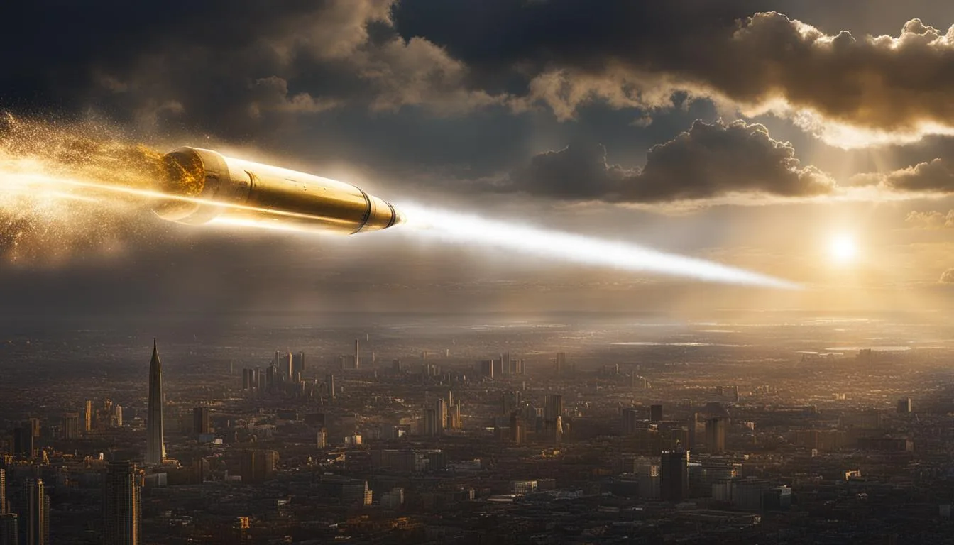 biblical meaning of a missile in a dream
