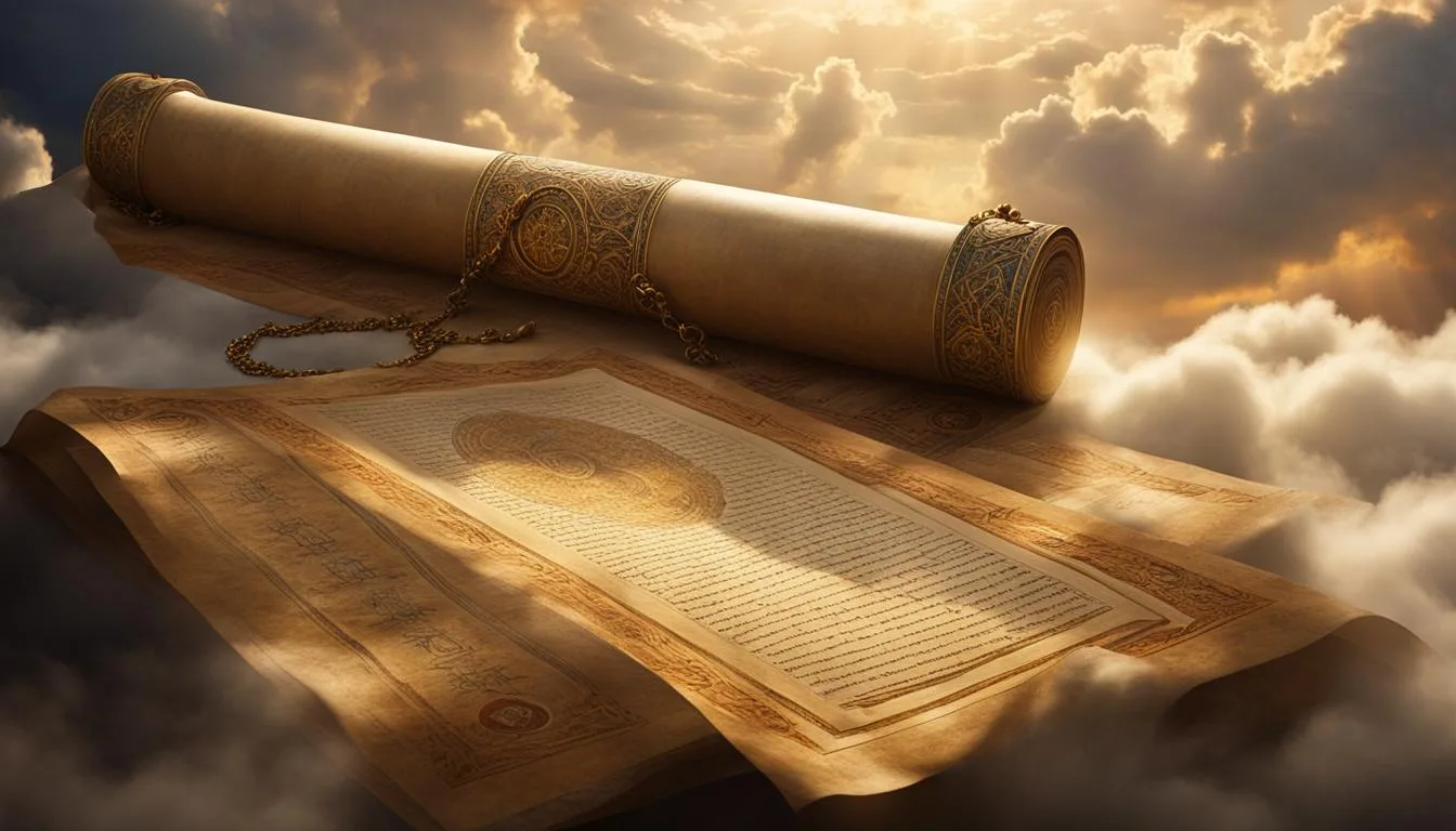 biblical meaning of documents in a dream