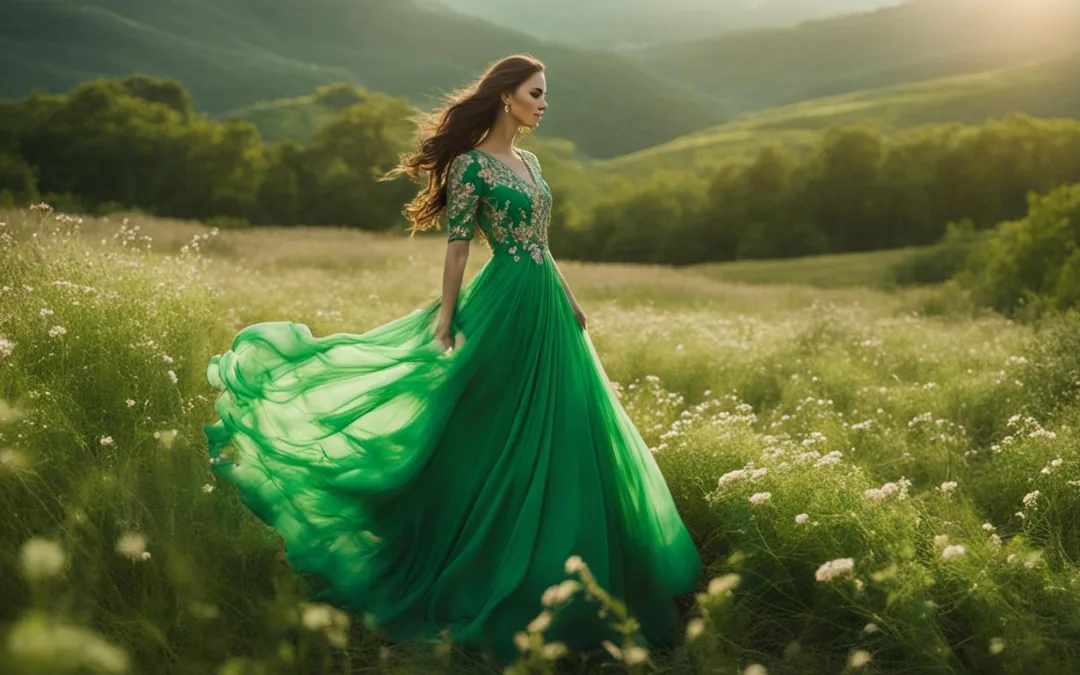 Biblical Meaning of Green Dress in a Dream