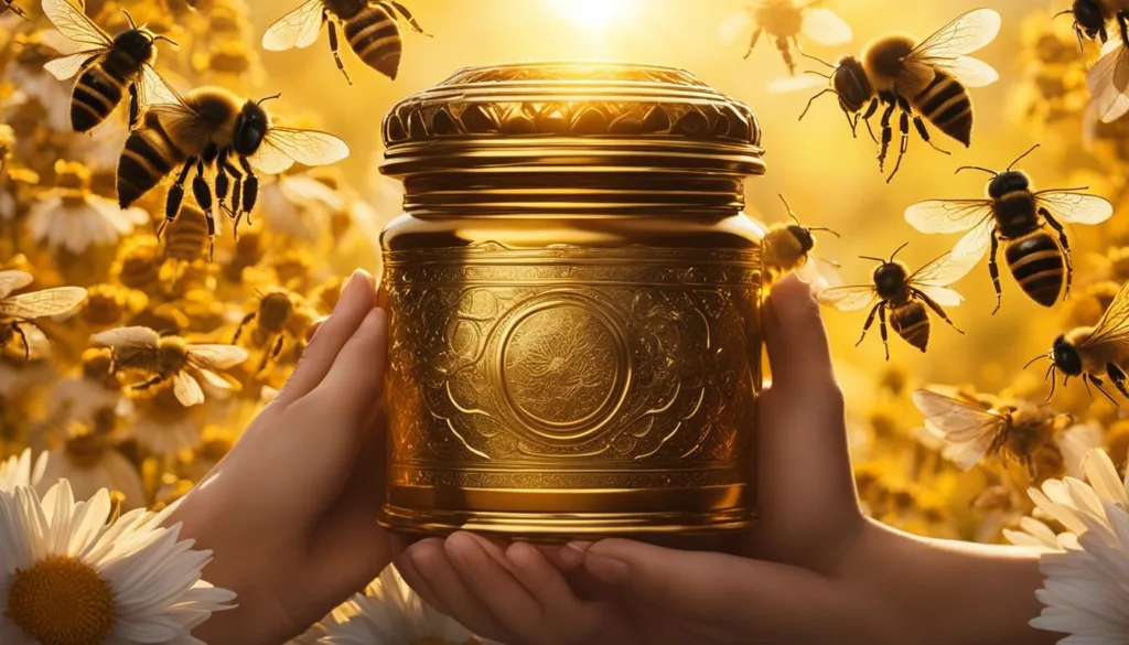 positive symbolism of honey in a dream