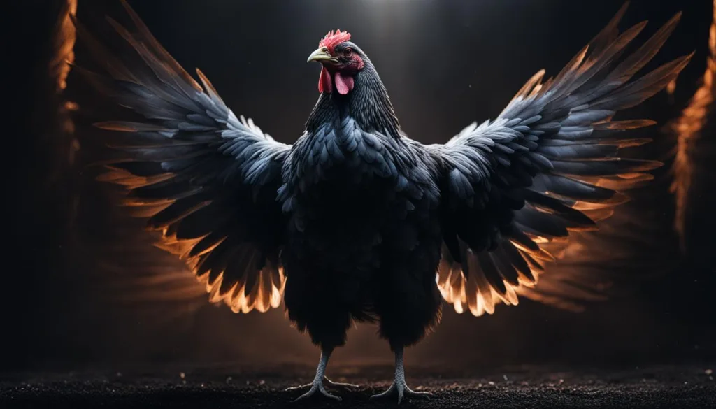 symbolism of raw chicken