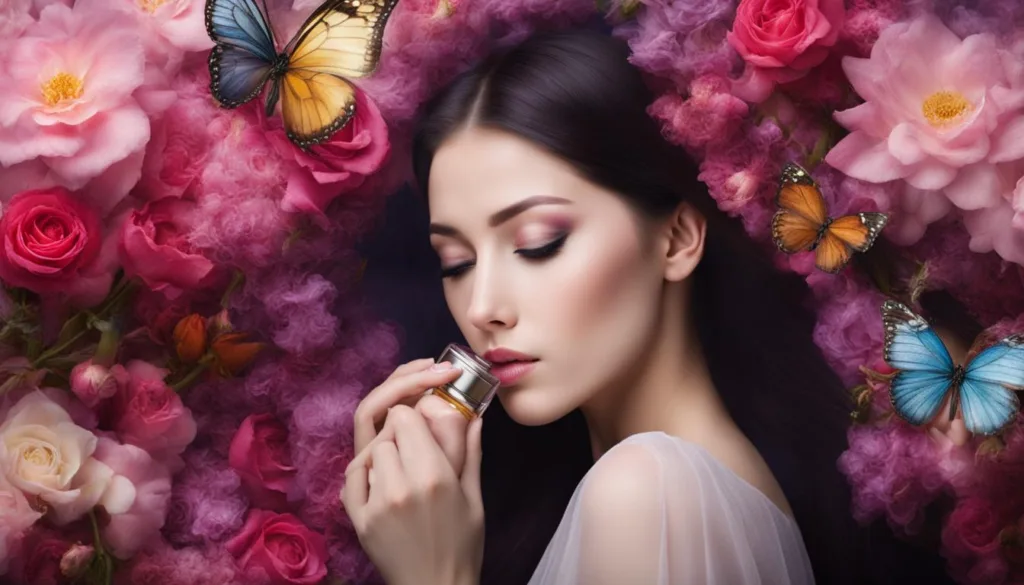 symbolism of smelling perfume in dreams