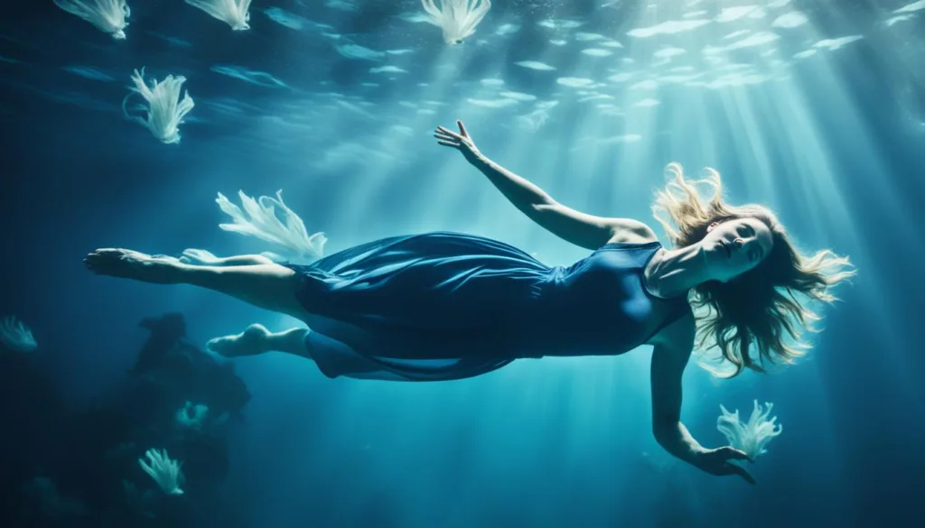 being underwater in a dream