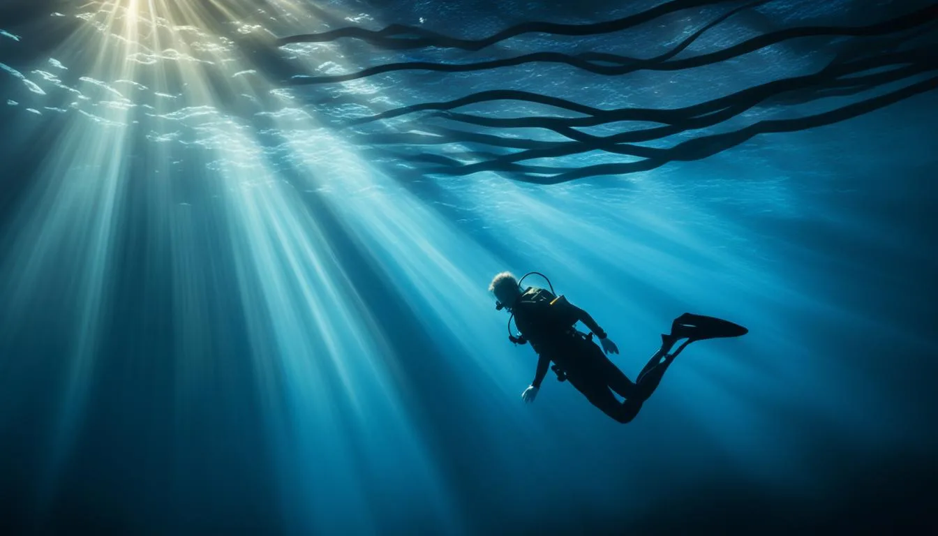 biblical meaning of being underwater in a dream