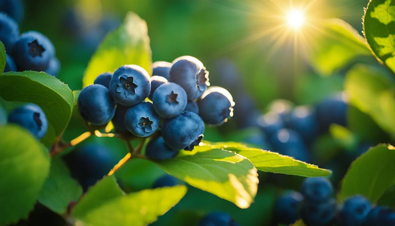 biblical meaning of blueberries in a dream