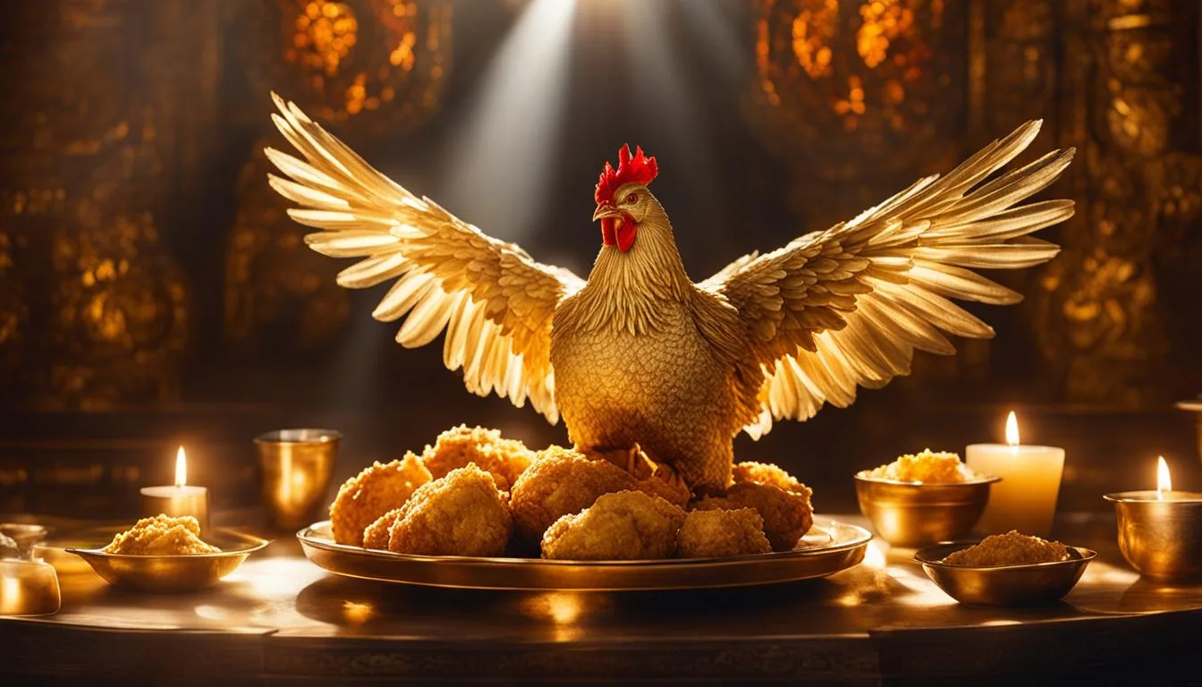biblical meaning of fried chicken in a dream