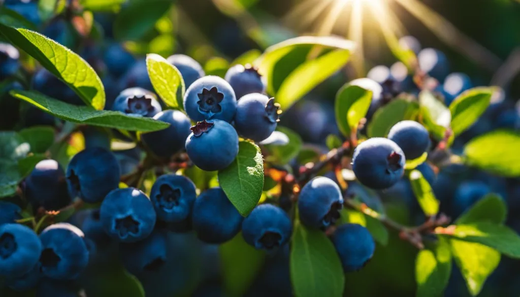 blueberries symbolism in Scripture