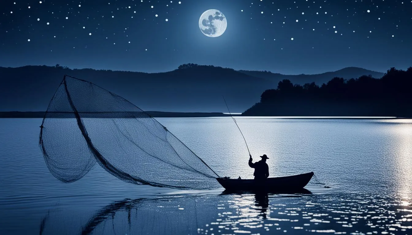 catching fish in a dream