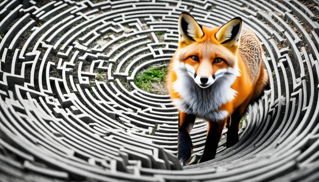 symbolic representation of fox behavior