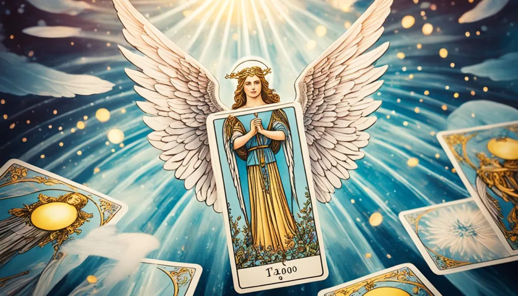 angel numbers in tarot readings